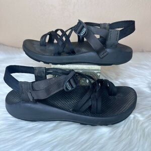 Chaco Z/Cloud X Women's Strappy Sport Comfort Sandals Black Size 10